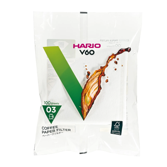 V60ペーパーフィルター 03 W 100枚